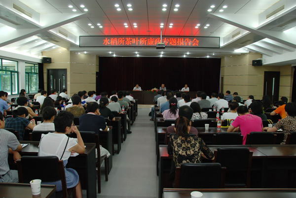 报告会现场